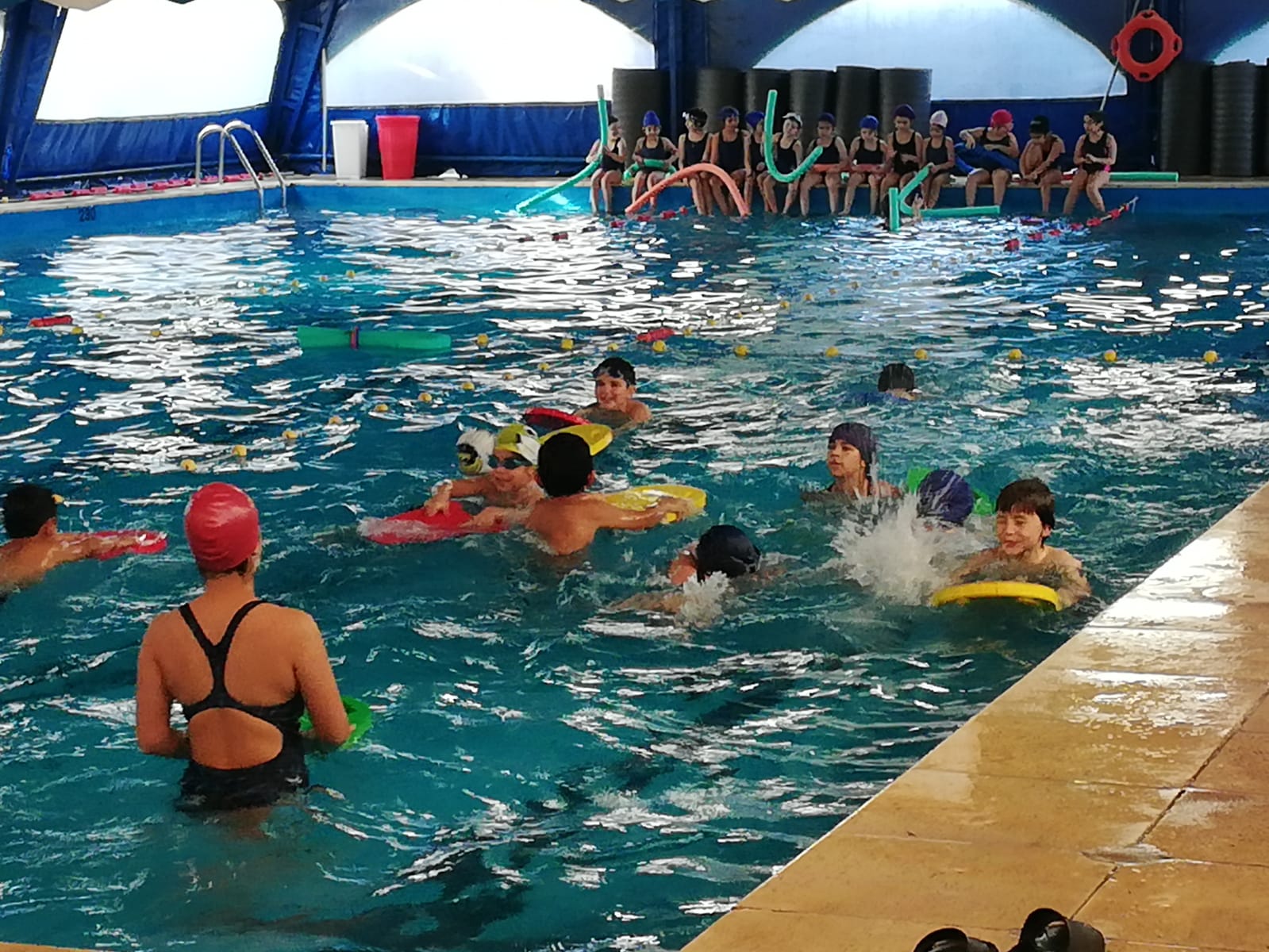 nivel inicial natación